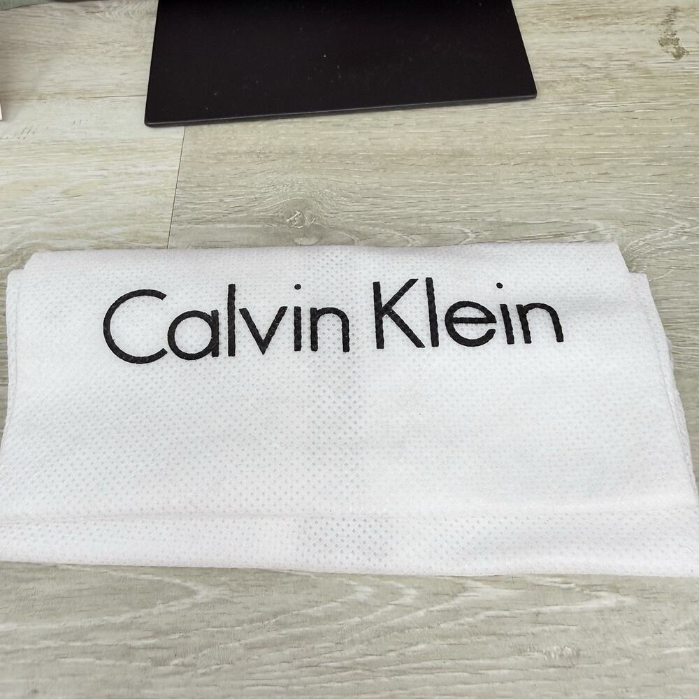 Calvin Klein Maroon Red Clutch Small Shoulder Bag NWT - Picture 5 of 10